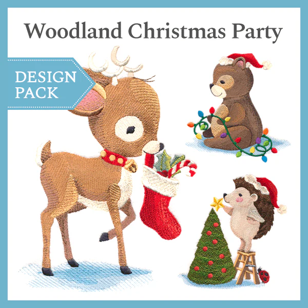 A Woodland Christmas Party Design Pack - Image 4