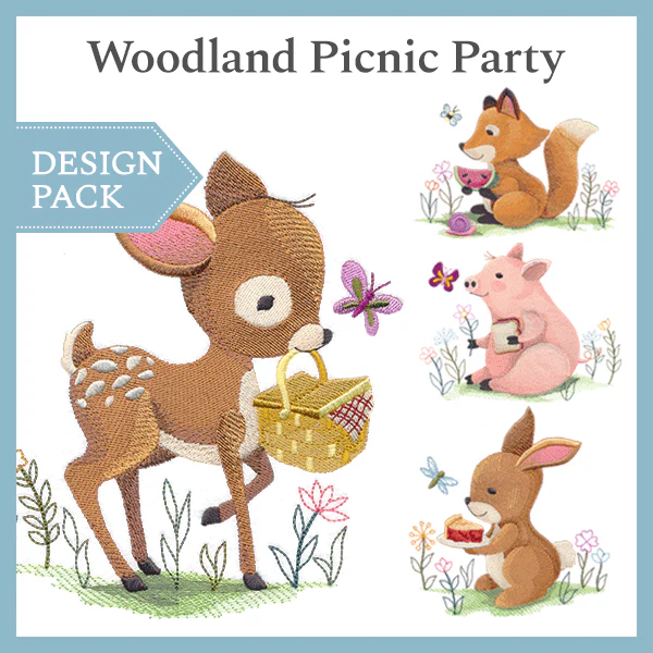 A Woodland Picnic Party Design Pack - Image 4