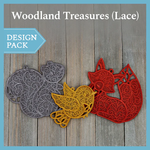 A Woodland Treasures (Lace) Design Pack - Image 2