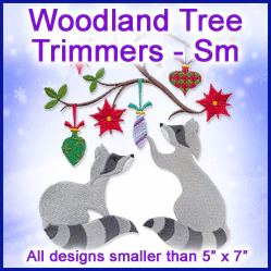 A Woodland Tree Trimmers Design Pack - Image 3