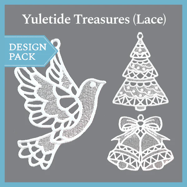 A Yuletide Treasures (Lace) Design Pack - Image 2