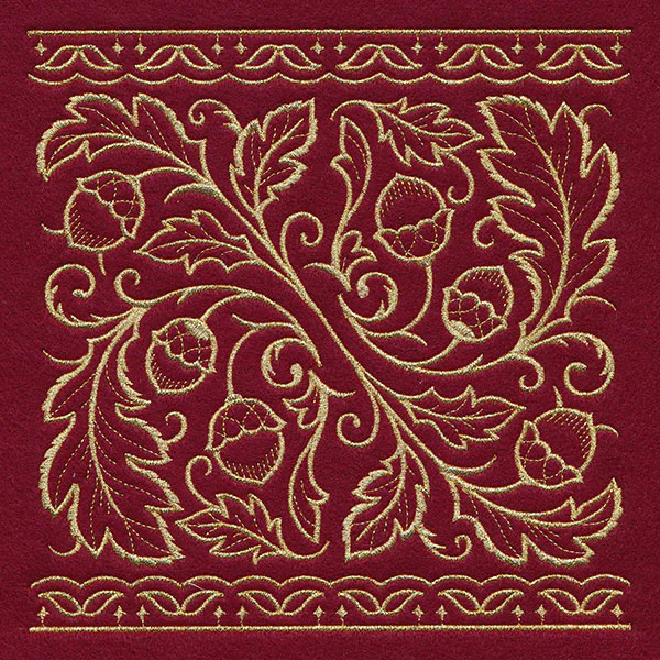 Acorns & Autumn Magic Border - Image 4