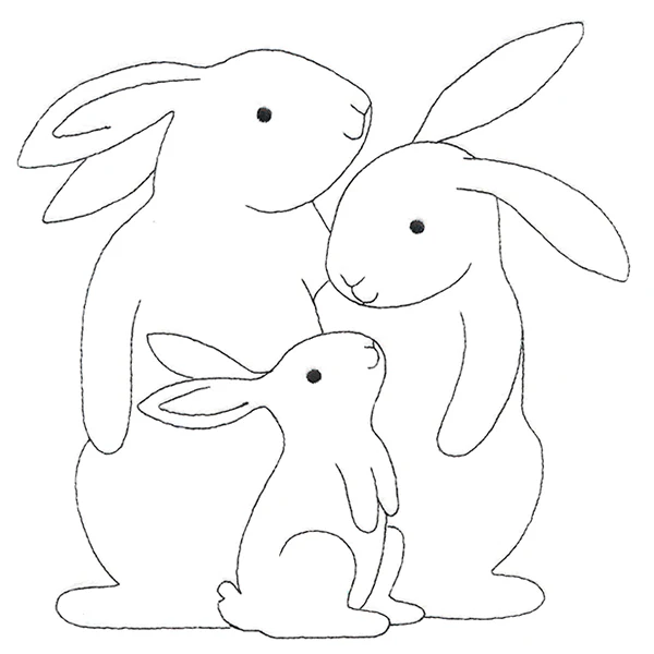 Adorable Bunny Family - Image 6