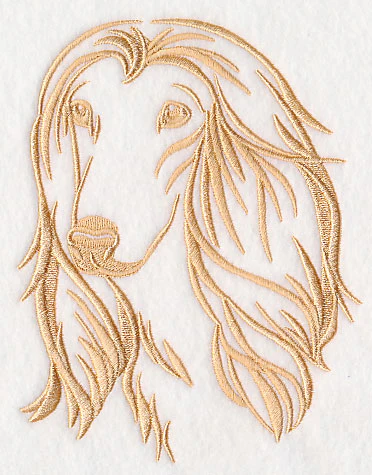 Afghan Hound Silhouette - Image 2