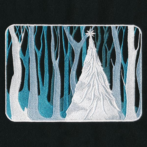 After Dark Silhouette - Christmas Tree - Image 2