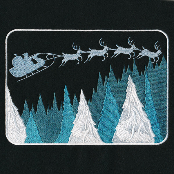 After Dark Silhouette - Santa's Sleigh - Image 4