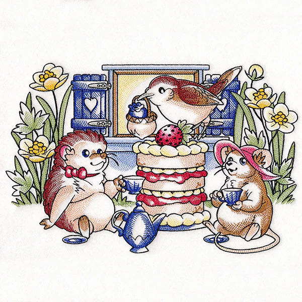 Afternoon Tea Mice & Friends - Image 2