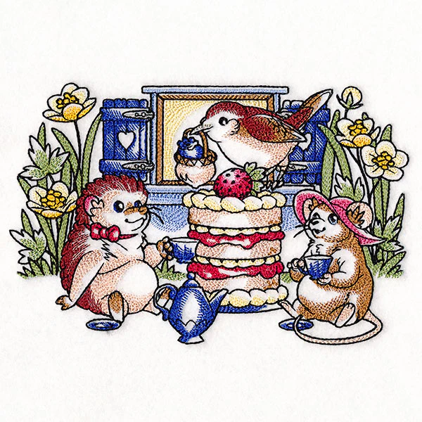 Afternoon Tea Mice & Friends - Image 4