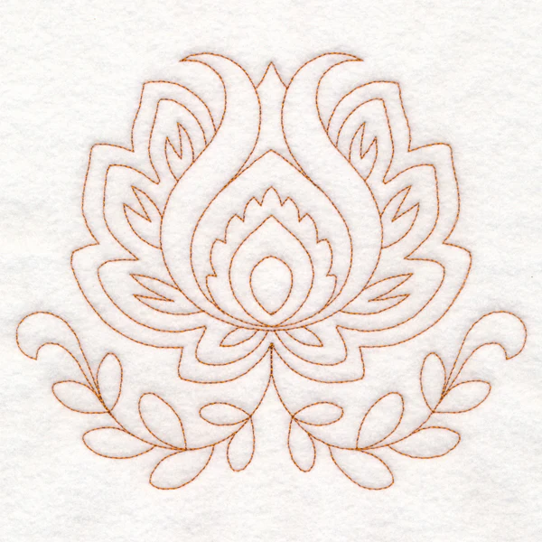 Airy Folk Flower (Vintage) - Image 2