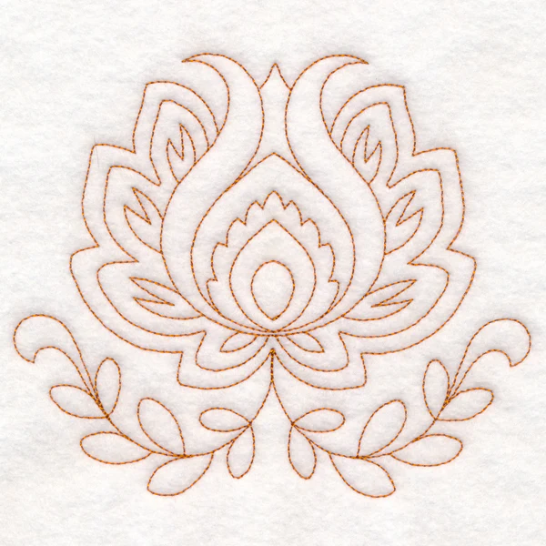 Airy Folk Flower (Vintage) - Image 3