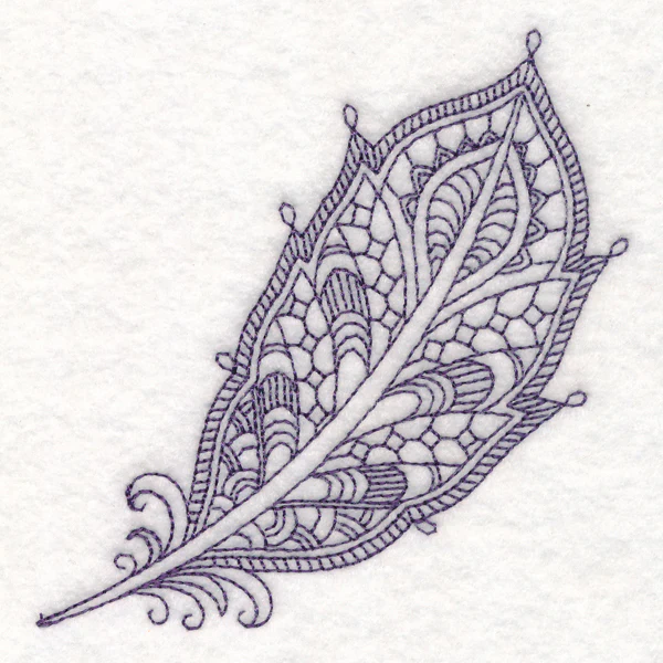 Airy Intricate Feather (Vintage) - Image 4