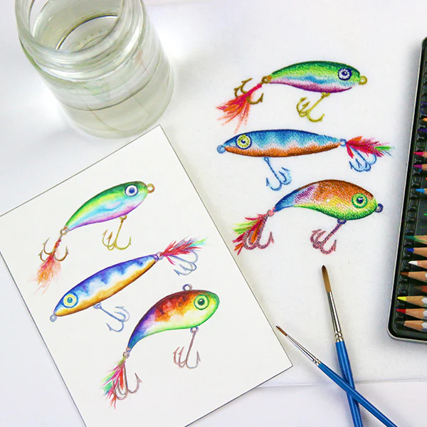 Al-Lure-ing Trio in Watercolor - Image 8