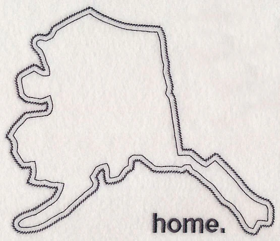 Alaska Outline (Vintage) - Image 2