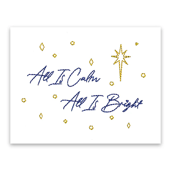 All Is Calm All Is Bright (Cardstock) - Image 2