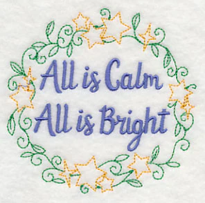 All is Calm, All is Bright Wreath - Image 5