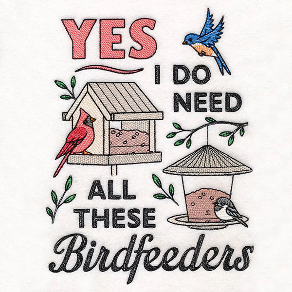 All These Birdfeeders - Image 8