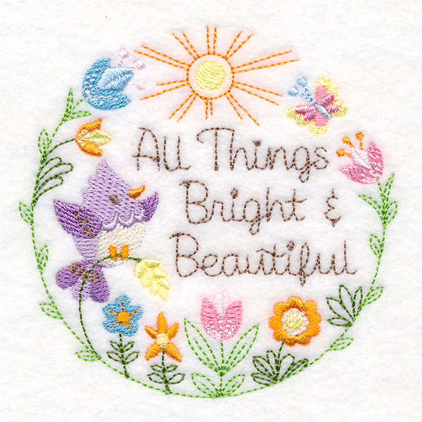 All Things Bright & Beautiful Wreath - Image 5