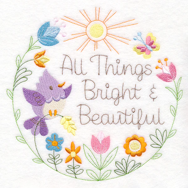 All Things Bright & Beautiful Wreath - Image 6