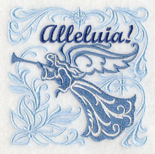 Alleluia Angel with Festive Filigree - Image 5
