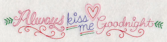 Always Kiss Me Goodnight Border (Vintage) - Image 3