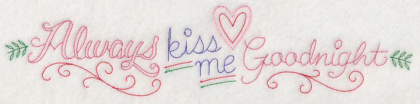 Always Kiss Me Goodnight Border (Vintage) - Image 6