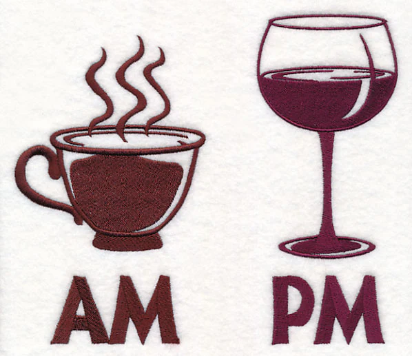 AM Coffee, PM Wine - Image 5