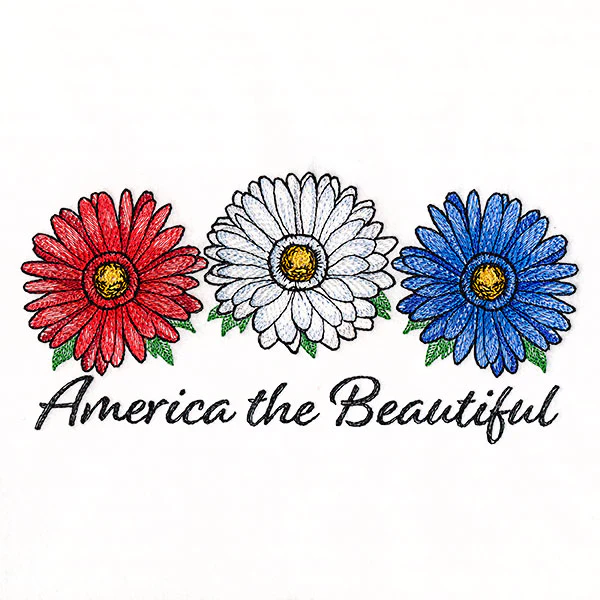 America the Beautiful Daisies - Image 5