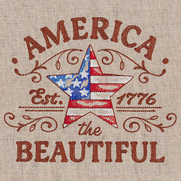 America the Beautiful Market Sign - Image 5