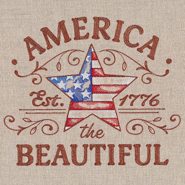 America the Beautiful Market Sign - Image 7