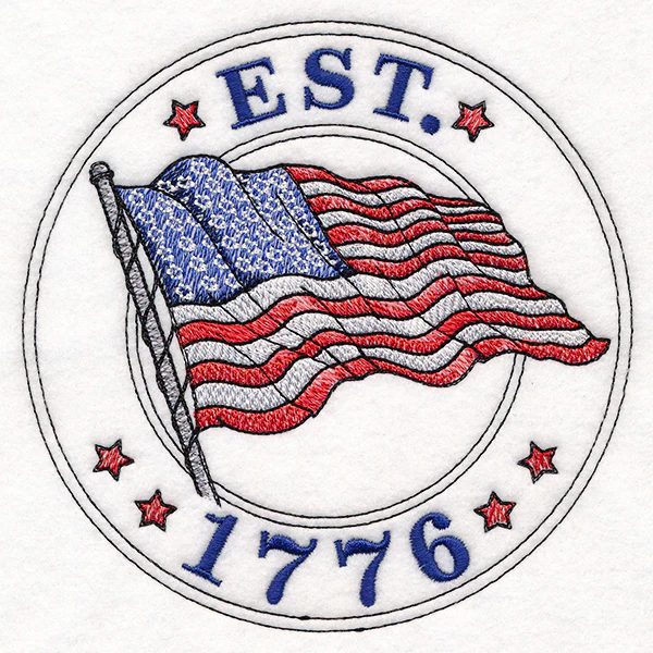 American Flag Stamp - Image 3
