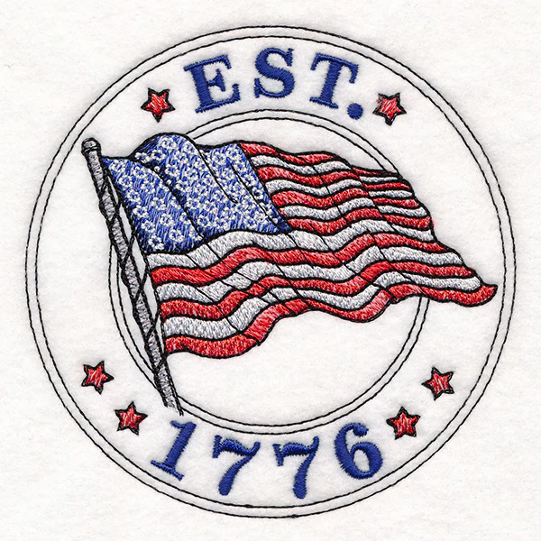 American Flag Stamp - Image 4