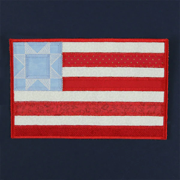 Americana Mug Rug (In-the-Hoop) - Image 3