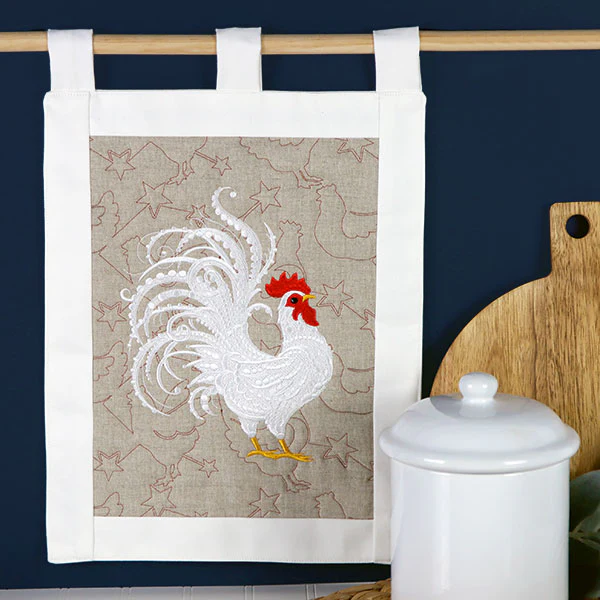 Americana Stars & Chickens (Edge-to-Edge Quilting) - Image 4