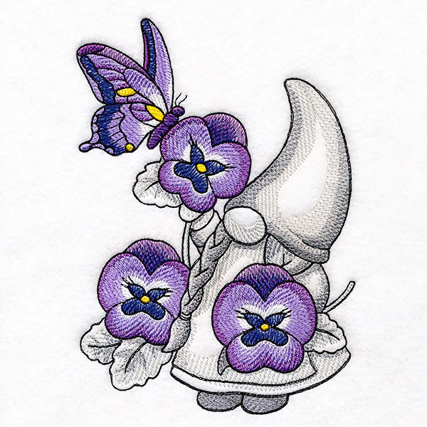 Among the Pansies Gnome - Image 2
