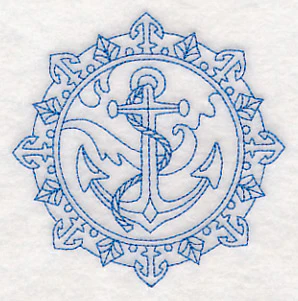 Anchor Medallion (Bluework) - Image 5