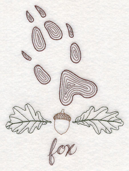 Animal Tracks - Fox (Vintage) - Image 5