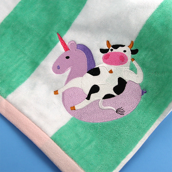 Animals on Floaties - Cow - Image 8