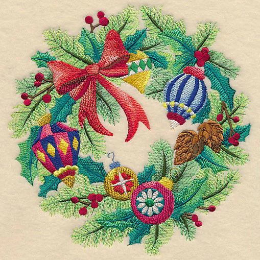 Antique Adornments Wreath - Image 2