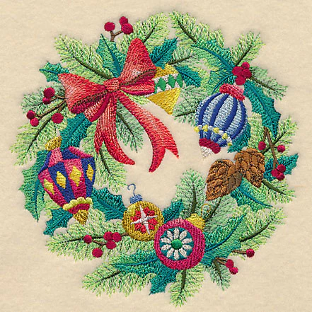 Antique Adornments Wreath - Image 3