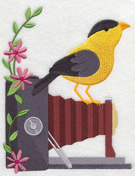 Antique Camera with Bird - Image 4