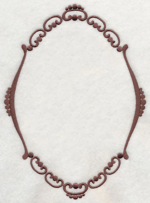 Antique Monogram Frame