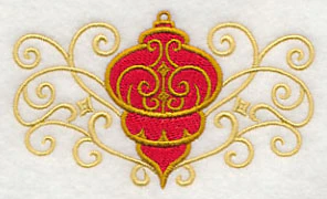 Antique Ornament in Filigree Border - Image 5