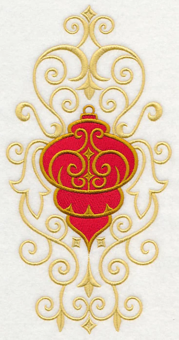 Antique Ornament in Filigree Spray - Image 2