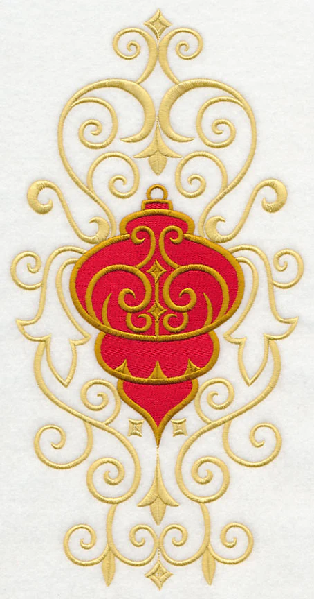 Antique Ornament in Filigree Spray - Image 5