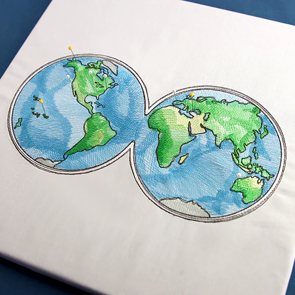 Antique World Map - Image 8