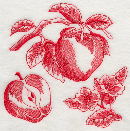 Apple Botanical (Toile) - Image 3