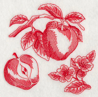 Apple Botanical (Toile) - Image 4