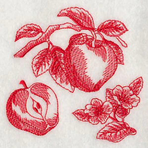Apple Botanical (Toile) - Image 5