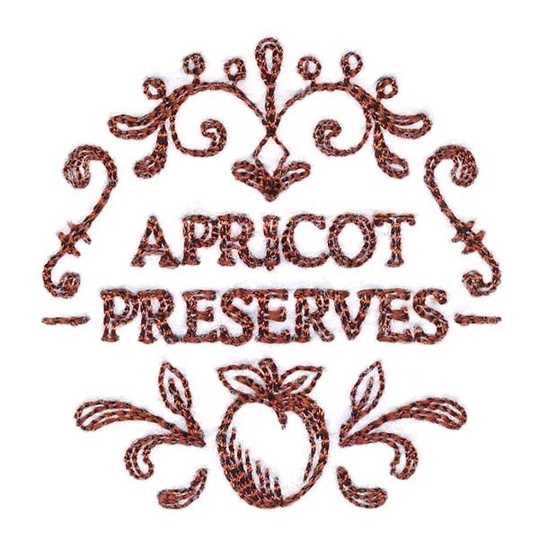 Apricot Preserves Jar Topper - Image 2