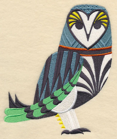 Art Deco Barn Owl - Image 2